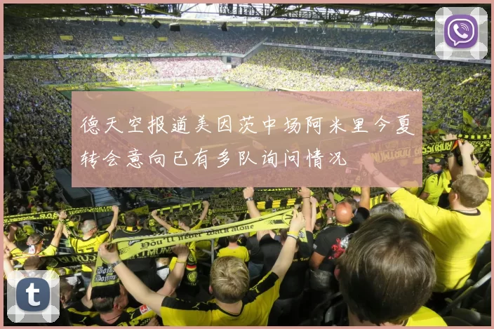 德天空报道美因茨中场阿米里今夏转会意向已有多队询问情况
