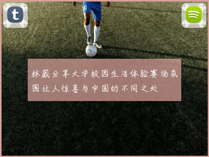 林葳分享大学校园生活体验赛场氛围让人惊喜与中国的不同之处